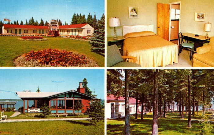 Grand Lake Resort (Grand Lake Motel) - Old Postcard